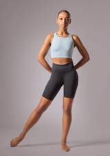 Move Dance Confidence Cycling Shorts Black Front [Black]