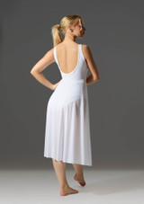 Move Dance Thalassa Cut Out Lyrical Dress White Front 6 [White]