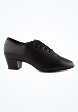 Freed Sandy Boys Latin Shoe 1.5" Black Front [Black]