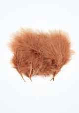 Marabou Feather - 20 Pack Brown Front [Brown]