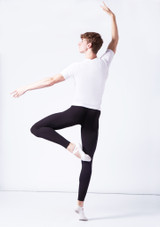 Move Dance Mens Seamless Filipo T-Shirt White Back [White]
