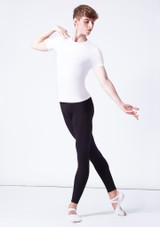 Move Dance Mens Seamless Filipo T-Shirt White Front [White]