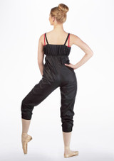 Intermezzo Stretch Sweat Suit - Black Black Back [Black]