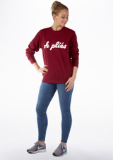 Kelham Plie Dance Sweatshirt Red Front [Red]