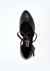 Roch Valley Anceta Ballroom & Latin Shoe 2.2" Black Top [Black]