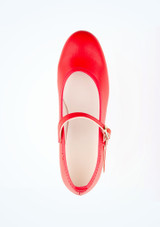 Intermezzo Buckle Flamenco Shoe - Red Red Top [Red]