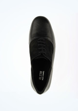 Rummos Elite Martin Ballroom & Tango Shoe 1" Black Top [Black]