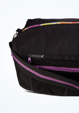 Capezio Metamorphosis Duffle Bag Black Front 2 [Black]