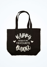 Kelham Happy Dance Tote Black Front 2 [Black]