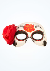 Day Of The Dead Mask White Front [White]