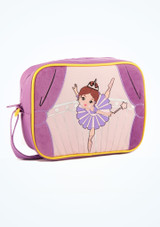 Capezio Sugar Plum Fairy Lunch Bag Purple Front [Purple]