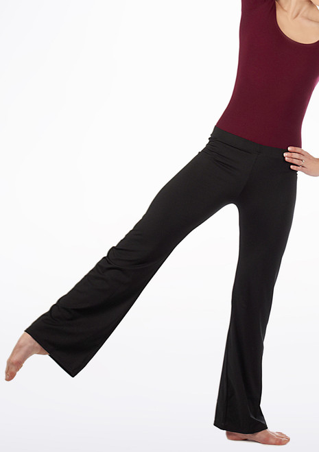 Tappers & Pointers Basic Jazz Pant Black Front [Black]