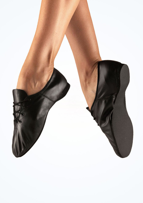 Alegra Orleans Full Sole Jazz Shoe Black Main [Black]