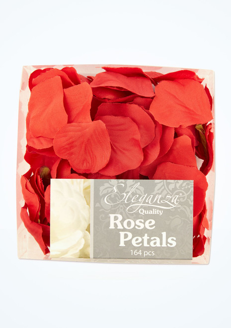 Loose Rose Petals 164 Pieces Red front. [Red]