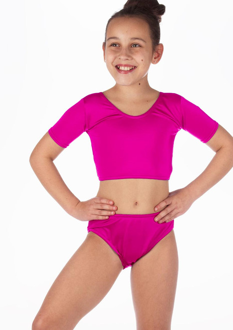 children's dance crop tops