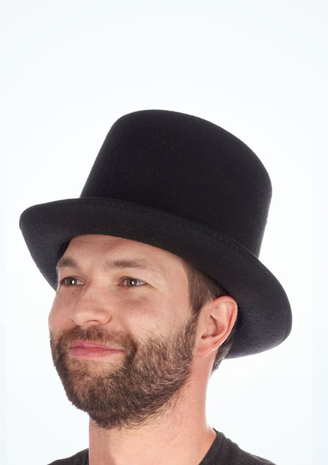 Budget Felt Top Hat Black Main [Black]