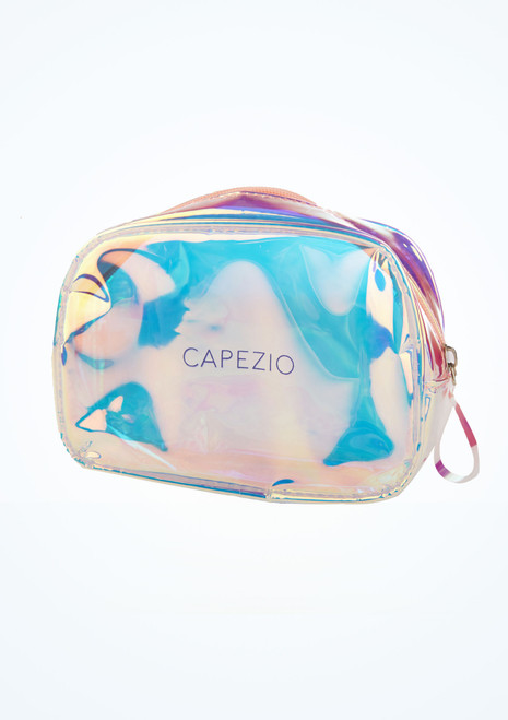 Capezio Holographic Makeup Bag Purple Front [Purple]