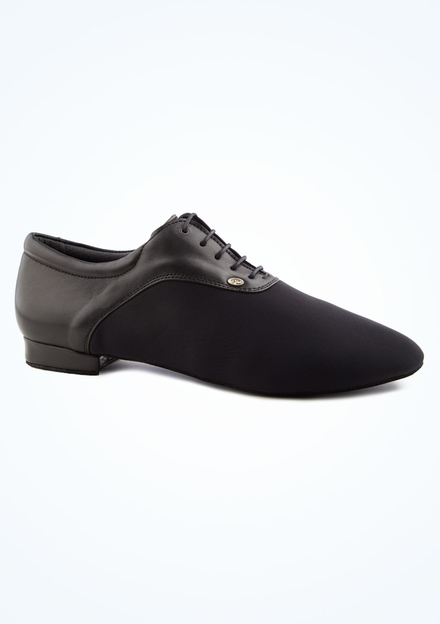 Port Dance Men's Santiago Dance Shoe Black Top [Black]