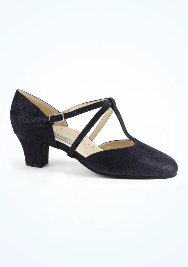 Werner Kern Jessie Suede Dance Shoe - 1.7" [Blue]