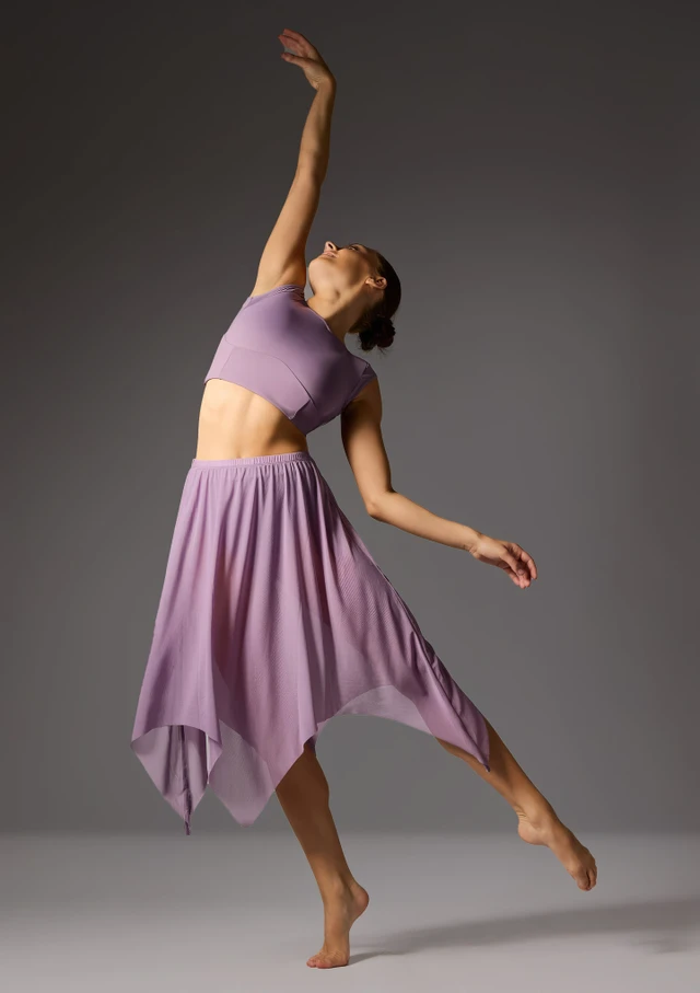 Jolista Take My Hand Lyrical Costume Dark Lilac Front [Purple]