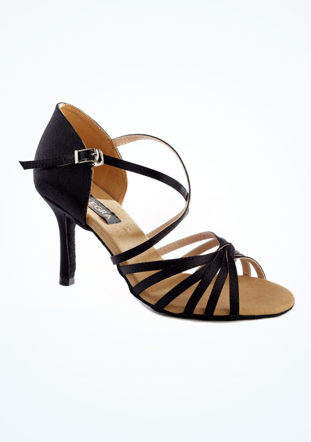 Alegra Charlie Dance Shoe 3" Black Main [Black]