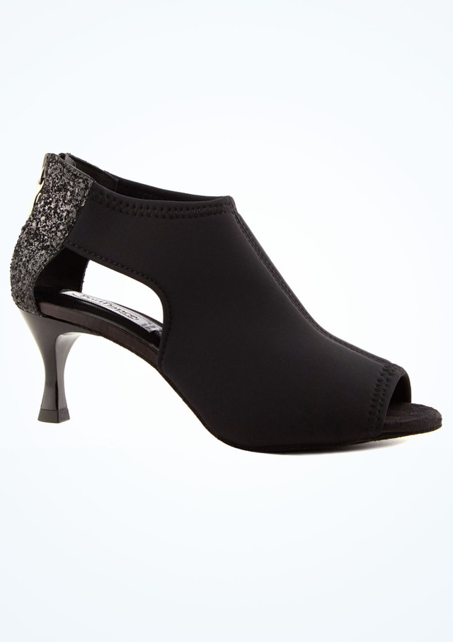 Port Dance Teagan Dance Shoe 2" Black Main [Black]