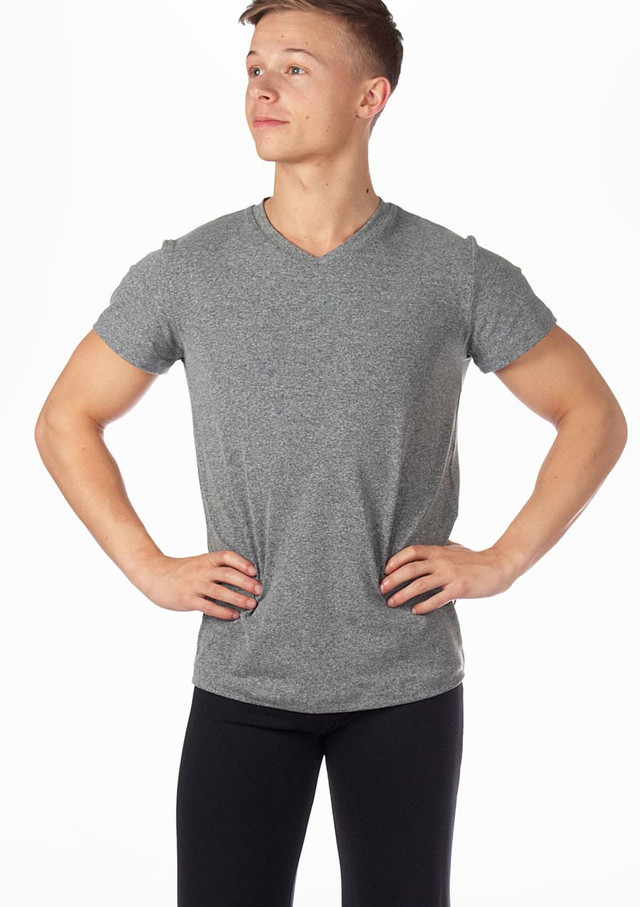 Intermezzo Camnoipic Mens Dance Top Grey Main [Grey]