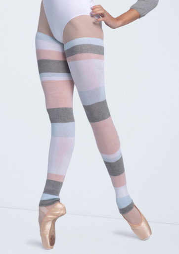 Intermezzo Full Leg Stripe Legwarmers | Move Dance US