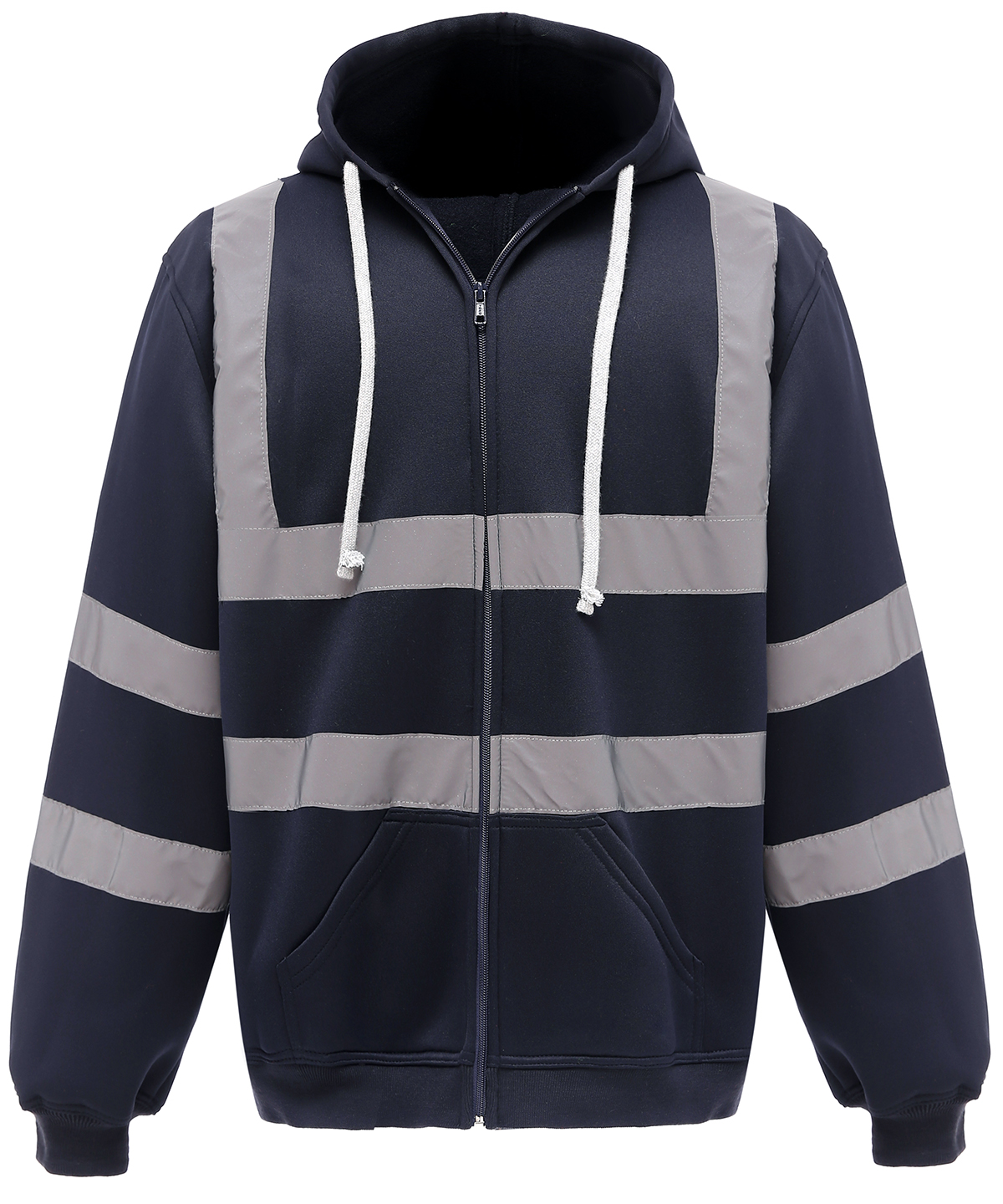 Hi Vis Zip Hoodie