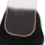 PROTEA Natural Color Straight Hair Lace Closure, HD and Transparent Free Part Lace Closure and Frontal, Human Hair Extensions