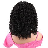 PROTEA Pre Plucked Twist Braided Wig, #2 Dark Brown Lace Front Wig With Baby Hair, Synthetic Braid Wig of 22 Inch, Natural Curvature Braid Wigs Easy to Wear