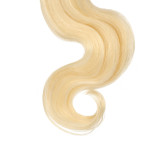 PROTEA Hair Weave #613 Body Wave, Platinum Blond Human Hair Weft Total 200G/7.05oz, 12A Brazilian Hair With Highlight