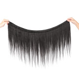 PROTEA Hair Weave, Yaki Human Hair Weft With 3PCS, Total 300G/10.58oz, 12A Brazilian Hair For Women