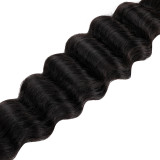 PROTEA Hair Weave Loose Deep Wave, 3-PACK DEALS Total 300G/10.58oz, Human Hair Weft, Real 12A Brazilian Sew In Hair Soft