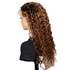 PROTEA Premium Human Hair Wigs, #4/30 Color Water Wave Full Frontal Lace 13*4 Wig, 200% Densiy, 22 Inch Natural Looking