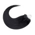 PROTEA Micro Loop Hair Extensions, Remy European Straight  #1 Jet Black Human Hair, 50g/pack Fish Line Hair