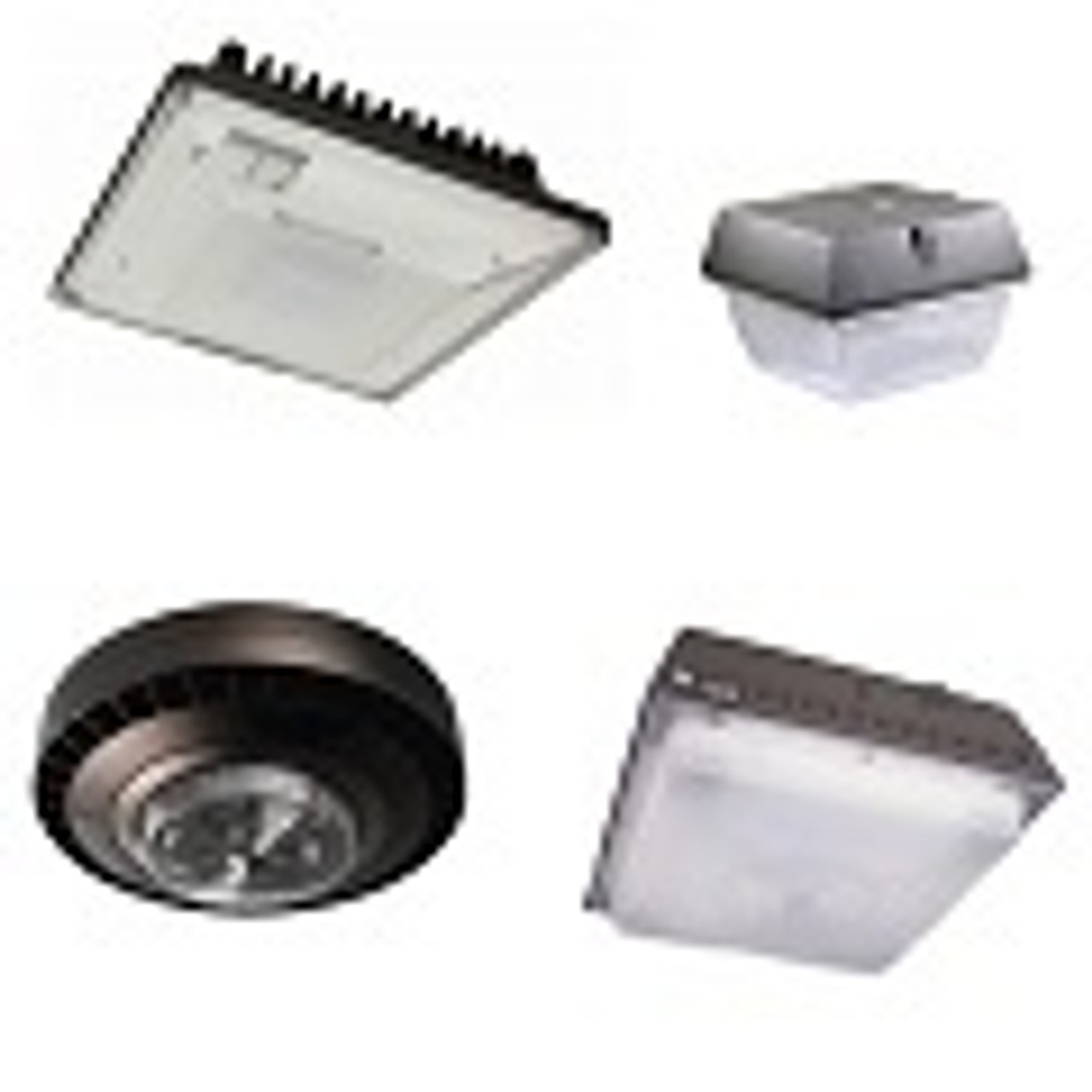 45W - 70W Led Canopy Light Fixture Parking Garage 5000K