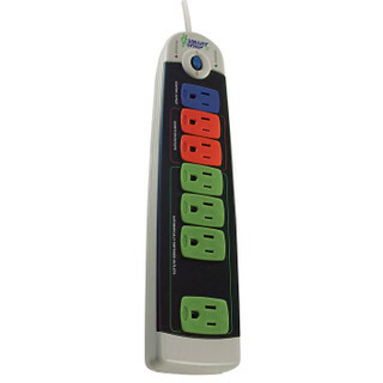 Simply Conserve Single-Pole Smart Home Push Button Rocker Light