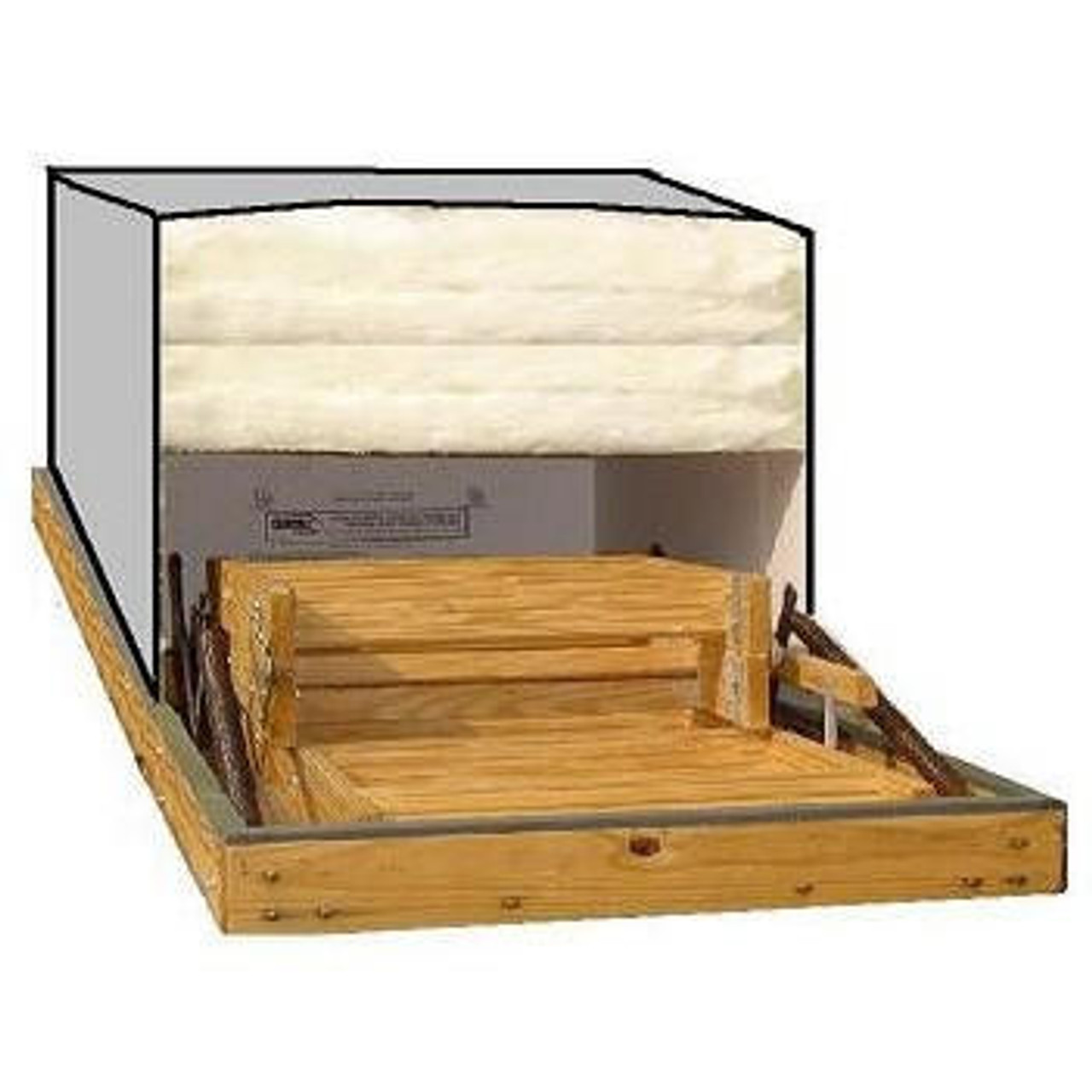 Battic Door R50 Attic Stair Insulation Cover Kit 25 inch x 54 inch