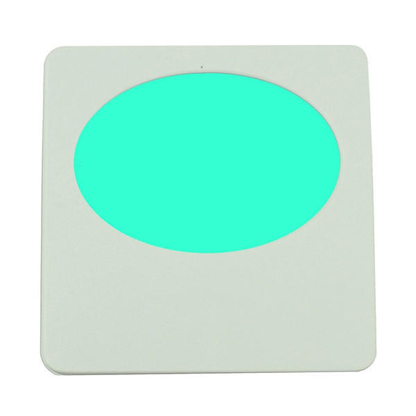 LimeLite Oval Green Night Light 1015, White
