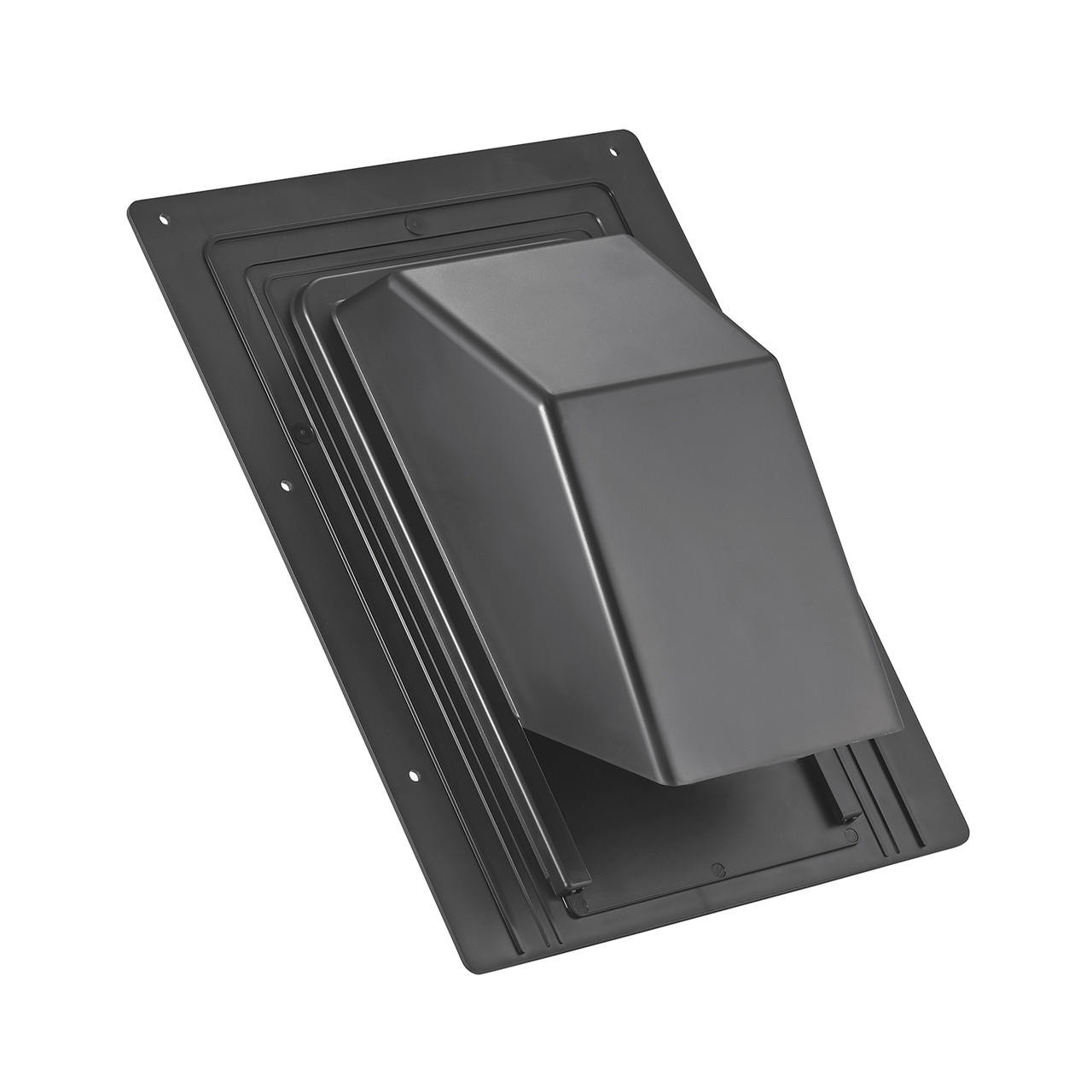 Lambro 3 in. or 4 in. Black Roof Cap 3540