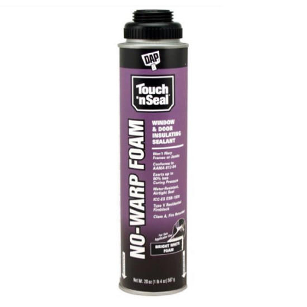 Touch N Seal Black Outdoor Spray Foam Sealant