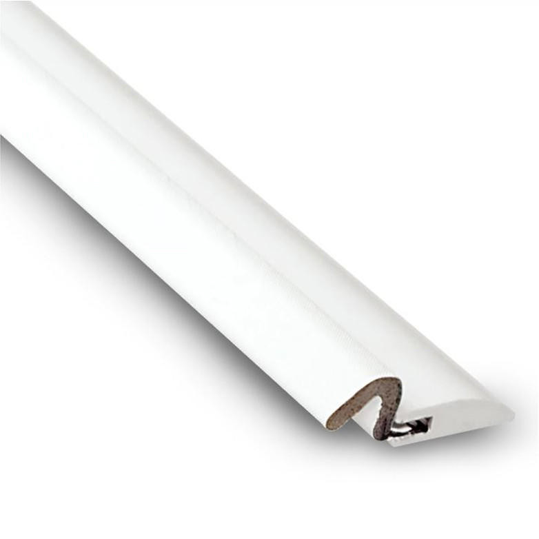 Q-Lon Door Kit with Vinyl Carrier Door Weatherstripping White