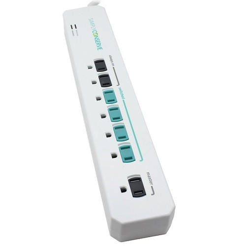 Simply Conserve 7 Outlet Advanced Power Strip SC73T1- Minimum of