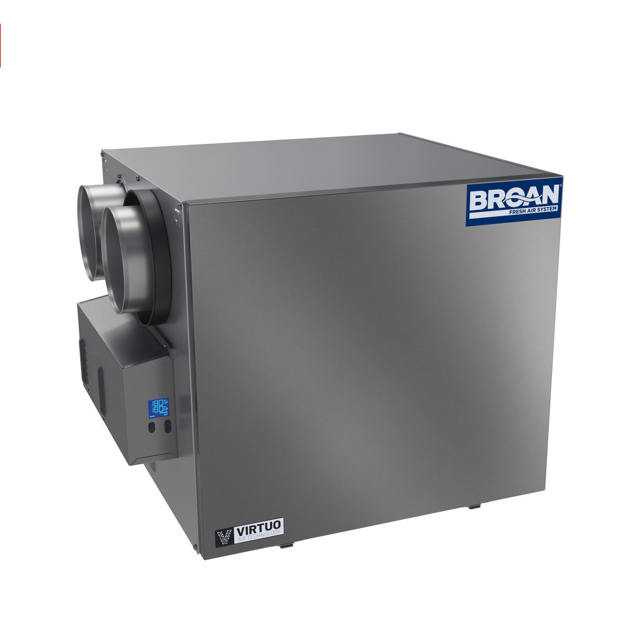 Broan® AI Series 150 CFM Energy Recovery Ventilator (ERV) Side