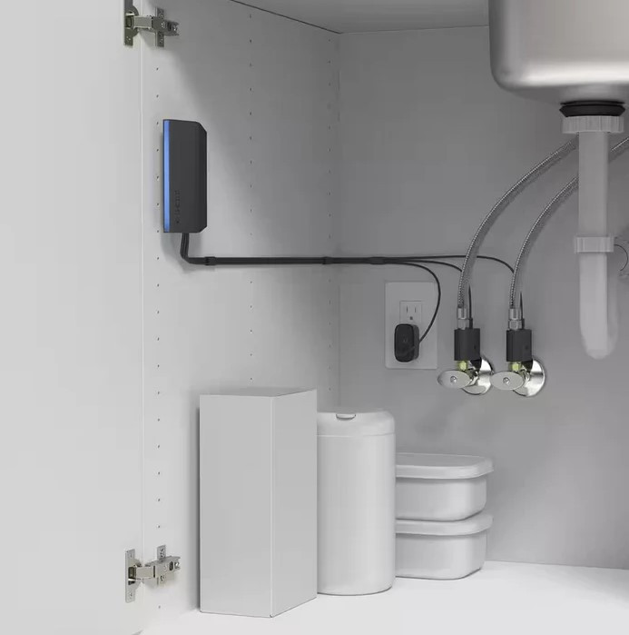 CAPTEUR DE FUITE D' Niveau de Fuite WIFI DéTecteur D'Alarme Sonore
