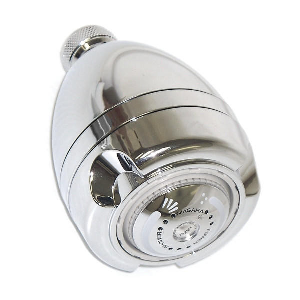 1.25 gpm Shower Head Earth Niagara N2912CH Chrome