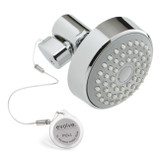  Evolve single Function 1.5 GPM Showerhead ShowerStart Chrome 