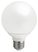 MaxLite G25 Globe  LED 6W 2700K 450 Lumens Dimmable  6G25DLED27/G3/3P/WS (3 pack) - Case of 48 Minimum