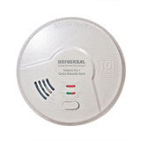  USI 3-in-1 Hardwired Smoke / Fire / Carbon Monoxide Alarm with 10 Year Battery-Backup MIC1509S Case of 6 